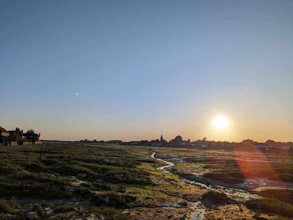 Bosham Harbour at Sunset